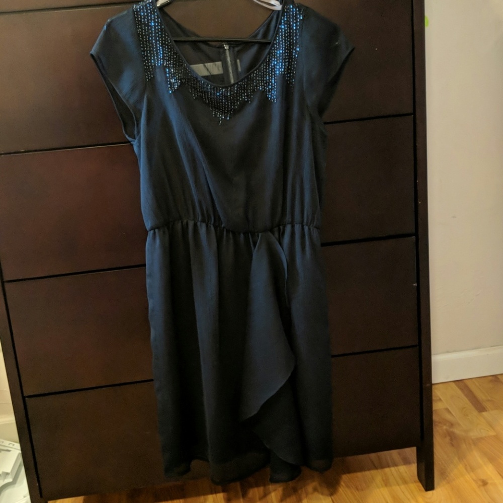 Marc New York Andrew Marc Beaded Cocktail Dress